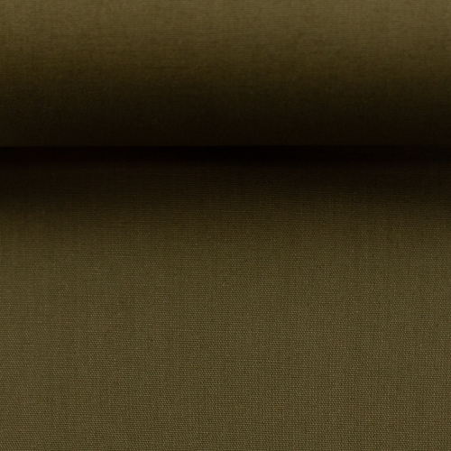 Preview: Baumwolle Webware - UNI - olivgrün